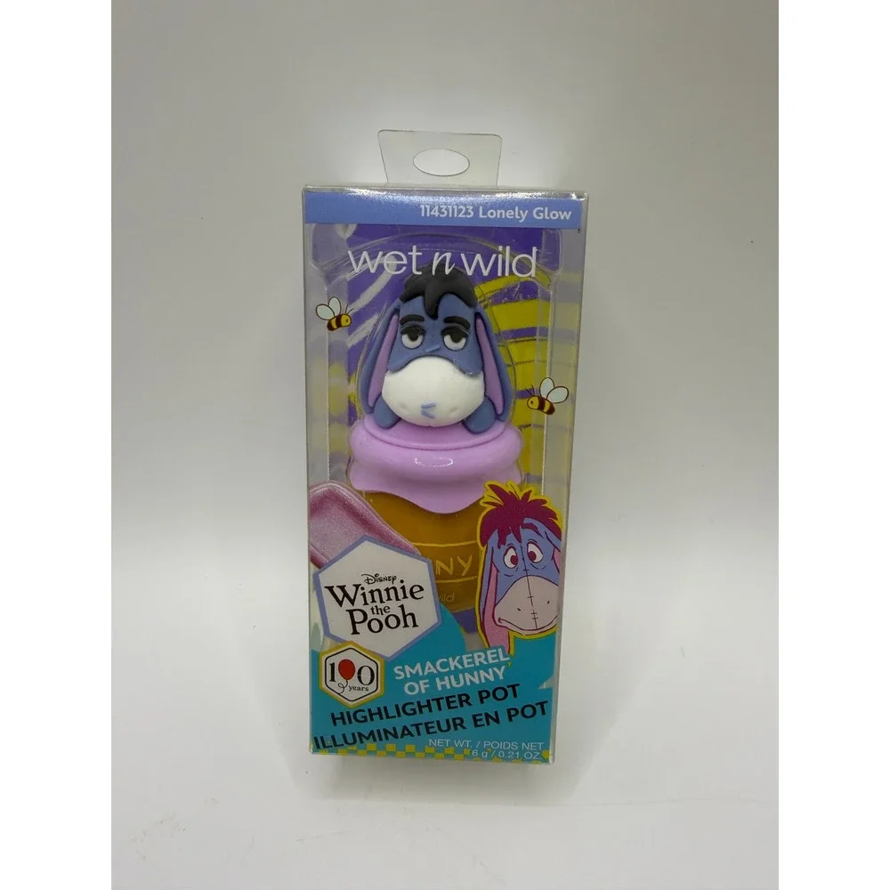 Wet n Wild Womens Winnie the Pooh Eeyore Highlighter‎ Pot Lonely Glow Disney NIB
